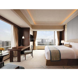 Juegos de Dormitorio Modernos de Madera Maciza de Grado Comercial, Muebles de Hotel Personalizados para Proyectos de Hoteles de 5 Estrellas, Ecológicos, Pedidos al por Mayor Directo de Fábrica - Product Image 6
