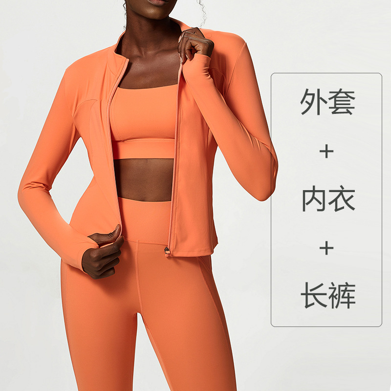 C134 manteau c135 soutien-gorge c136 pantalon ensemble trois pièces yan fei