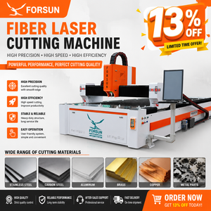 Machine de découpe laser à fibre industrielle pour tôles métalliques (acier, fer) 1325 3015 2060 1kw 2kw 3kw 6kw 8kw, avec 13% de réduction - Product Image 1