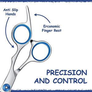 Ciseaux à cheveux K2 en acier inoxydable, 6,0 pouces, outils de beauté de précision pour usage professionnel - Product Image 1