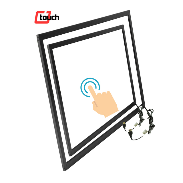 IR Touch Frame 32 Inch Infrared Touch Screen Panel Multi Digital Signage Smart Tv USB Control ELO RS232 3M