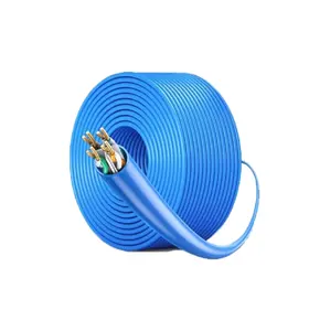 स्पॉट गुड्स कॉपर अनशील्डेड फ्लेम रिटार्डेंट पीवीसी LSZH 1000ft UTP 23AWG cat6 आउटडोर केबल 305m बॉक्स संचार केबल