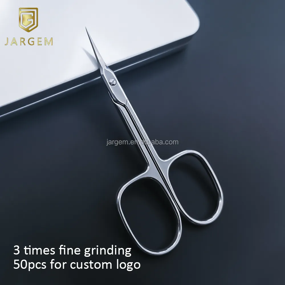 Manufacturer Russian Cuticle Scissors Stainless Steel Manicure Cuticle Scissors Curved Nail Tools