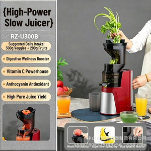 Exprimidor multifuncional de 1.5L con calibre grande, separación automática de pulpa y jugo, exprimidor eléctrico para frutas y verduras - Product Image 2