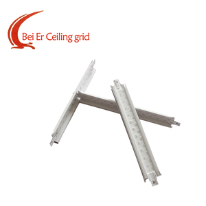 Système de plafond suspendu en acier inoxydable <span class=keywords><strong>Fut</strong></span> T Grilles Plafond à grille métallique - Product Image 1
