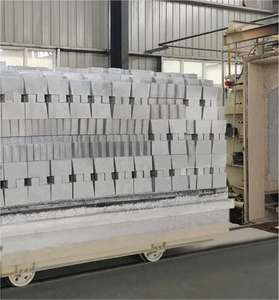 Ladrillo refractario de carburo de silicio unido de nitruro de silicio de ladrillo refractario de alta calidad utilizado para revestimiento de celdas electrolíticas de aluminio - Product Image 1