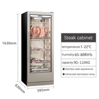 Qualité garantie humidité 65-80% sec Ager viande réfrigérateur réfrigérateur pour sec vieillissement viande vieillissement armoire pour saumon