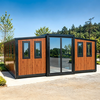 Casa Contenedor Expandible de Instalación Rápida, Edificio Modular Prefabricado para Campamentos de Trabajadores, Oficinas y Viviendas Temporales