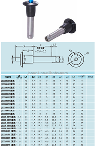 JSCC1020Y, accesorios para altavoces profesionales, piezas de Audio, componente de matriz de línea, pasadores de bloqueo de bola de liberación rápida - Product Image 2