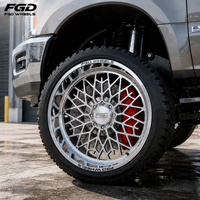 Jantes forgées FGD 20 22 24 pouces, style H profond, 8x6.5 8x180 8x170, en alliage forgé pour camion pleine grandeur F-350