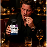 Complément alimentaire pour nettoyer et détoxifier le foie |   70 Capsules Végétariennes au Chardon-Marie, Pissenlit et Curcuma pour le Soutien de la Santé Hépatique