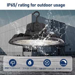 בארה "ב ip65 סופר בהיר 100w 120w 150 יו הי מפרץ תעשייתי highbay light light light מפעל מחסן - Product Image 4