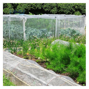 Red de insectos de jardín transpirable para camas elevadas y parcelas pequeñas (4m X 100m, malla 40 50, Blanco/negro) - Product Image 2