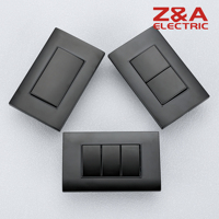 AK Series 118 Type USA Italie Pérou Standard Multi Switch USB et Socketes Électrique Home Light Wall Switch