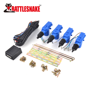 Sistema di chiusura centralizzata per auto a potenza universale per serratura per auto attuatore sistema di chiusura centralizzata con 1 Master 3 slave - Product Image 2