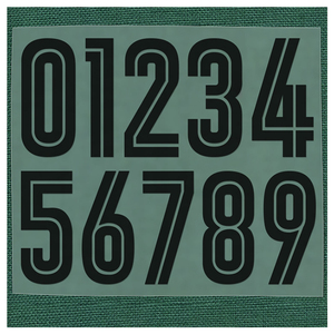 Transfert <span class=keywords><strong>thermocollant</strong></span> <span class=keywords><strong>personnalisé</strong></span> en plastisol PET écologique pour maillots de football, vêtements et étiquettes de col - Product Image 2