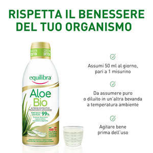 Equilibribra Suplementos alimenticios, Aloe orgánico, Suplemento de jugo de Aloe Vera Puro con pulpa 99%, sin aloína, 100% orgánico - Product Image 5