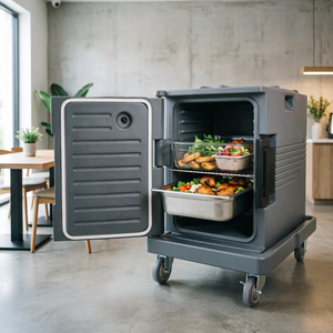 Thermobox isotherme commercial 90L pour le transport et le stockage de nourriture chaude ou froide, idéal pour les traiteurs - Product Image 1