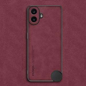 Custodia Antiurto per Nothing Phone 3A Pro, Cover per Cellulare CMF Phone1 <span class=keywords><strong>Retro</strong></span> in Pelle PU Effetto Pelle di Pecora Opaca Protettiva - Product Image 5