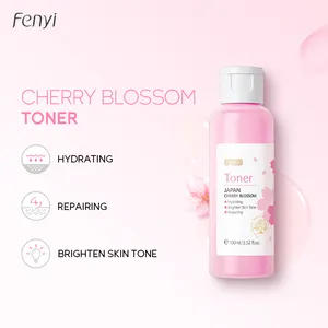 Vendita calda cura della pelle giapponese fiori di ciliegio idrosol collagene illuminante viso toner