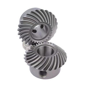 Tùy Chỉnh OEM Giả Mạo Đúc Vương Miện Bevel Pinion Khác Biệt Thẳng Xoắn Ốc Bevel Bánh Răng - Product Image 1