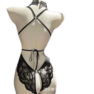 Body de encaje sexy para mujer, perfecto para lencería erótica nocturna, seductor y atractivo, sin necesidad de quitarlo. - Product Image 5
