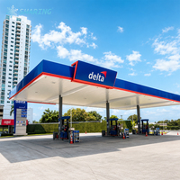 Panneau d'affichage numérique LED personnalisé pour station-service extérieure, affichage des prix du carburant, totem, panneau de signalisation pour station-service
