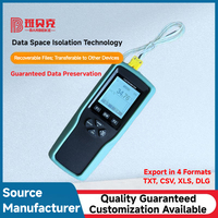 Thermocouple tipe-t/J akurasi tinggi pencatat temperatur Industrial Live Temp Curb instrumen baca