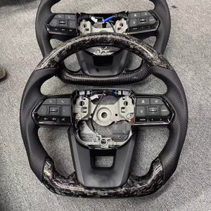 พวงมาลัยรถยนต์สำหรับ Toyota Land Cruiser LC200 LC300 Prado 120 150 200 LC79 LC70 LC76 FJ70 FJ79 ลายพิมพ์น้ำ - Product Image 2