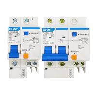 Disjoncteur différentiel Chint RCCB NXBLE-63 NXBLE-32 1P+N 2P 4P 3P 6A 25A 10A 32A 16A 40A 20A 50A 63A