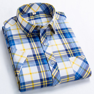 Buy In Bulk Yellow Check Shirt Retro Vintage Style | Alibaba.com