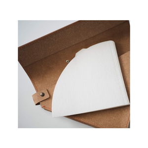 Original manufacturer of <b>coffee</b> <b>filter</b> paper leather holder, retro style <b>coffee</b> <b>filter</b> paper holder, logo printing available. - Product Image 5