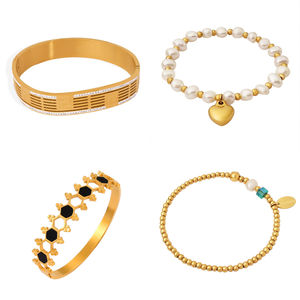 Pulsera ajustable de acero inoxidable en forma de C con apertura en caliente, última llegada, acepta palabras grabadas y patrón de oración, joyería con letras - Product Image 3