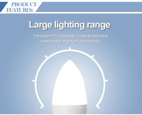 Prix d'usine, vente en gros, batterie Smd 12V, 110V, 5W, 7W, E14, E27, B22, ampoule Led, forme de bougie blanche, ampoules Led à flamme scintillante