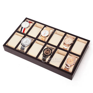 Bandeja de Lujo Premium para Relojes Shero, Base de MDF con Cubierta de Microfibra, Color Personalizado, Almacenamiento y Exhibición de Relojes de Alta Gama - Product Image 6