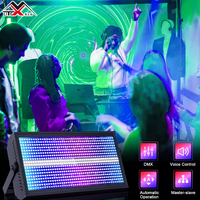 Éclairage Scénique Personnalisé RGBW 4-en-1 pour DJ, Discothèque, Fête, Éclairage Mural, Laser LED Stroboscopique, Vente en Gros, Lumière Stroboscopique LED 200W