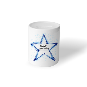 Topjlh sublimazione grande salvadanaio in ceramica salvadanaio salvadanaio per moneta banconote in contanti scatola di raccolta di sublimazione - Product Image 1