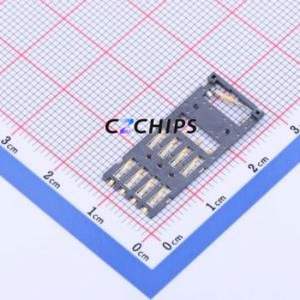 XKSMC-2100-135 SIM Card Connector SMD Connector Smart Card Card Core With Card Detection - Product Image 1