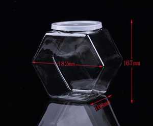 2000ml Transparent Plastic Christmas Candy <strong>Jar</strong>, PP clear Sealable Food <strong>Storage</strong> <strong>Jar</strong> <strong>Kitchen</strong> Container Box Water Leakproof - Product Image 4