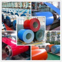 Prix bon marché Tôle d'acier galvanisée enduite de couleur laminée à froid dans le matériau de construction de la bobine