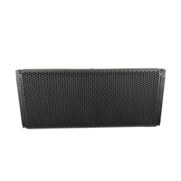 Sistema de Sonido Line Array Activo de 10 Pulgadas, 2200W RMS, 137dB SPL, Cobertura de 110 Grados, Altavoz de Neodimio para Eventos al Aire Libre y Estadios