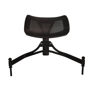 Chaise de maquillage pliante en aluminium avec coussin, chaise de directeur à dossier haut, portable, multifonctionnelle, pour salon de coiffure, pour l'extérieur - Product Image 6