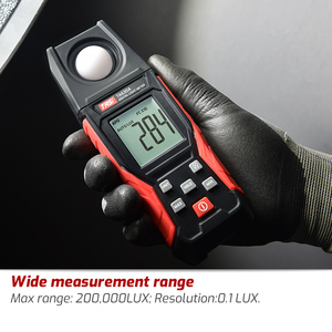 2024 NEW TASI TA630A CE 200000Lux เครื่องวัดแสงแบบดิจิตอลแบบพกพา Lux/FC Light - Product Image 4