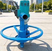 Perceuse rotative électrique portative 2200W pour puits d'eau, machine de forage de 60m de profondeur avec moteur pour usage domestique