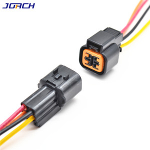 Conector de Sensor de Oxígeno KUM 090 Tipo 4 Pines, Conector de Cableado Automotriz para Aguas Arriba y Aguas Abajo, PB625-04027 PB621-04020 - Product Image 2
