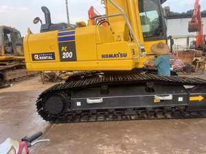 Excavatrice hydraulique Komatsu PC200-8 d'occasion, 20 tonnes, excellent état, moteur, engrenage, roulement, godet de 1,0 m, puissance de 110 kW, à vendre - Product Image 3