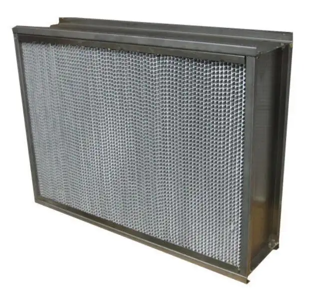 24 × 24 Inch Hepa Air Filter Glassfiber For Ventilation