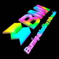Personnages lumineux colorés, tête de porte, mur de fond, logo, panneau d'hippodrome 3D éblouissant, extérieur personnalisé