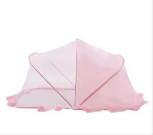 Harga pabrik penggunaan rumah cakupan penuh dilipat 100% poliester jaring nyamuk bayi semua musim Optimal untuk anak-anak lucu kecil yang indah - Product Image 1