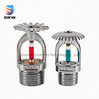 Tête de sprinkler vertical Kunan pour système d'extinction d'incendie, prix d'usine avantageux, sprinkler automatique